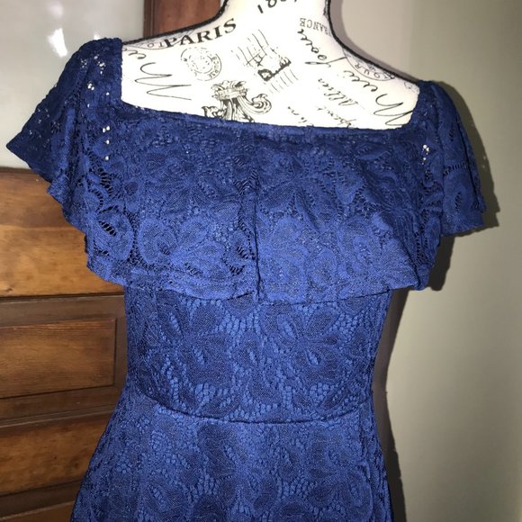 NWT Missmay Vintage Floral Lace Dress - Picture 2 of 9